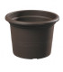 Květináč Campanula - hnědý - 15 x 11 cm - 1 ks