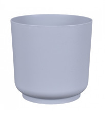 Obal na květináč SATINA - šedý - 15 x 15 cm - 1 ks