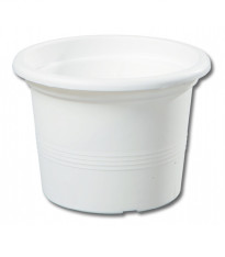 Květináč Campanula - bílý - 13 x 9 cm - 1 ks