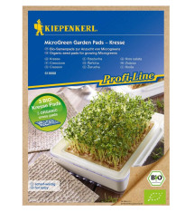Microgreen - mikrozelenina - náhradní plátky BIO řeřichy - 3 ks