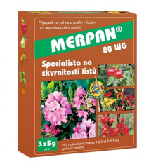 Merpan - Fungicid proti bakteriálním a houbovým nemocem - 3 x 5 g