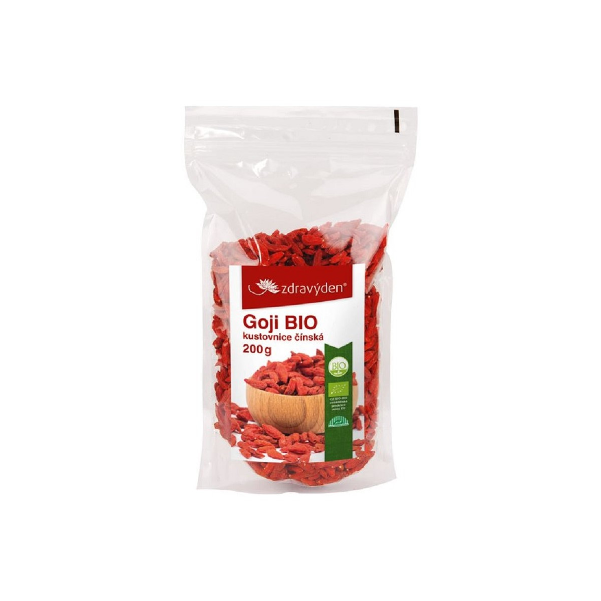 Kustovnice čínská - BIO Goji - sušené plody - 200 g