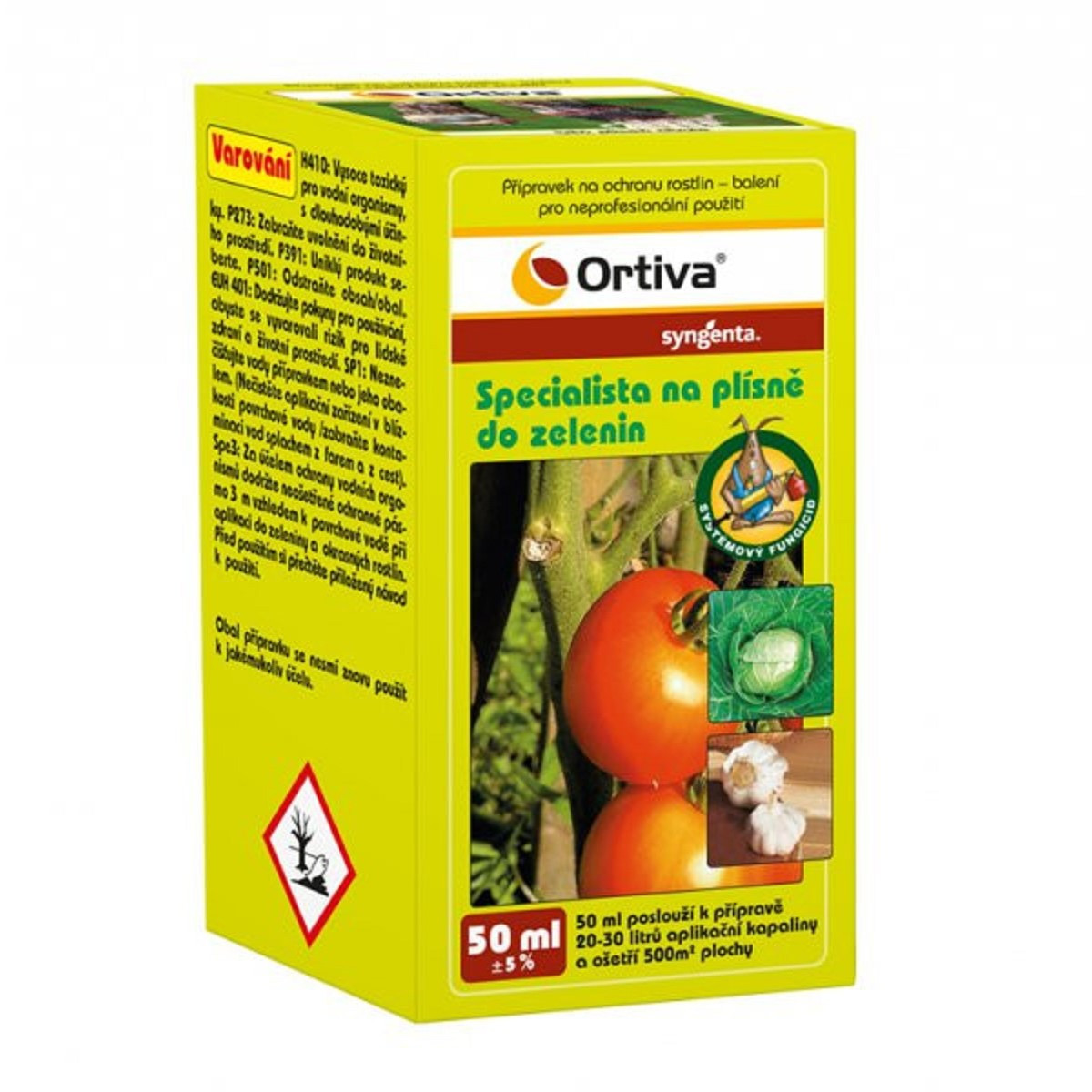 Ortiva - Specialista na plísně zelenin - 50 ml