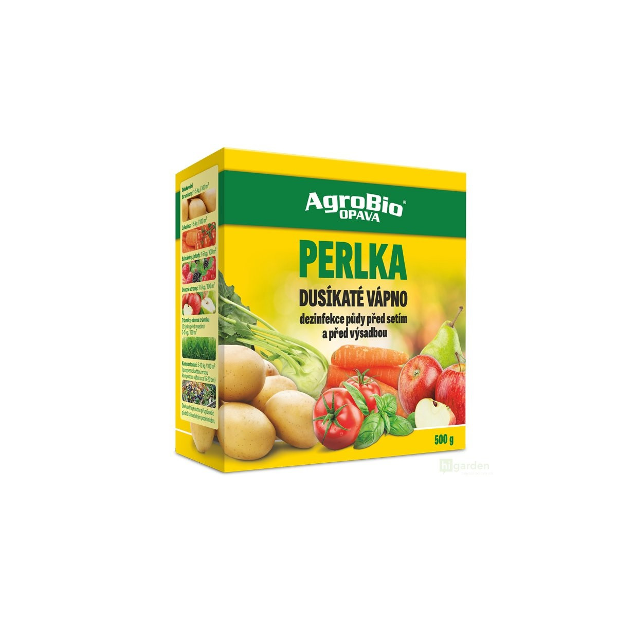 Dusíkaté vápno Perlka - AgroBio - 500 g