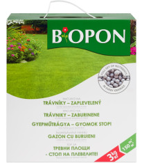 Hnojivo na trávníky - zaplevelený - BoPon - 3 kg