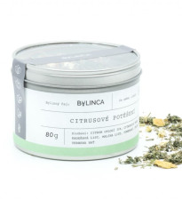Citrusové potěšení - směs bylinek - bylinkové čaje - 80 g