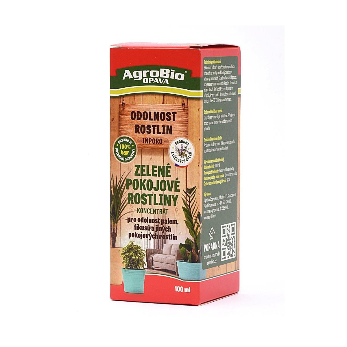 Zelené pokojové rostliny - koncentrát - AgroBio - 1 ks
