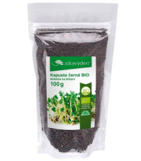 BIO semena na klíčky - Kapusta černá - Brassica Oleracea - 100 g
