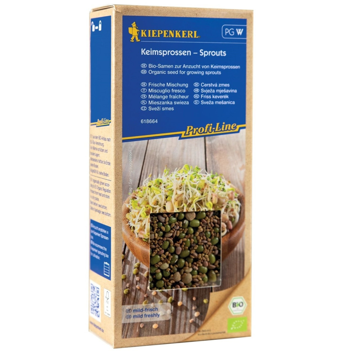 BIO Svěží směs - bio semena na klíčení - 200 g