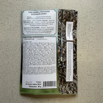 Vlhká louka květnatá - Planta Naturalis - luční směs - 40 g