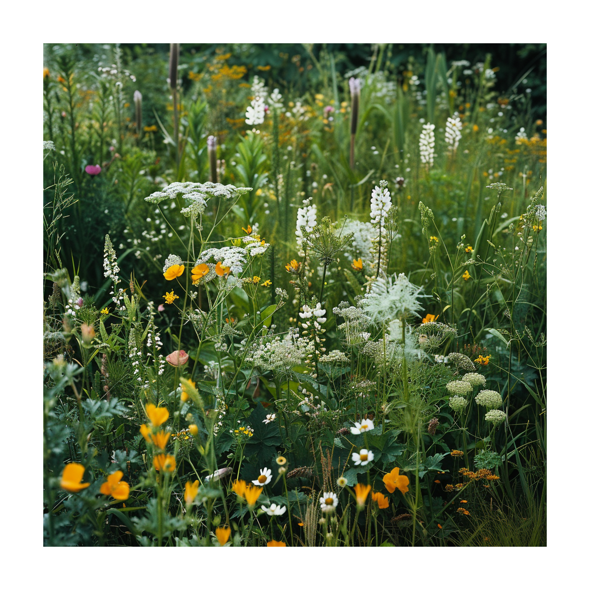 Bílá louka krajková - Planta Naturalis - luční směs - 40 g