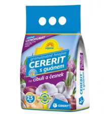 Cererit s guánem CIBULE, ČESNEK - Forestina - hnojivo - 2,5 kg