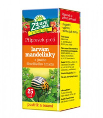 Přípravek proti larvám mandelinky a jinému škodlivému hmyzu - Zdravá zahrada - ochrana rostlin - 20 ml