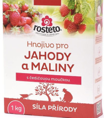 Hnojivo s čedičovou moučkou - jahody a maliny - Rosteto - hnojivo - 1 kg