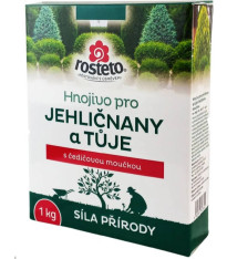 Hnojivo s čedičovou moučkou - jehličnany a tůje - Rosteto - hnojivo - 1 kg