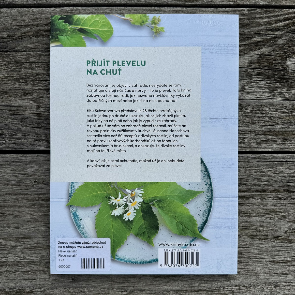 Plevel na talíři - kniha - 1 ks