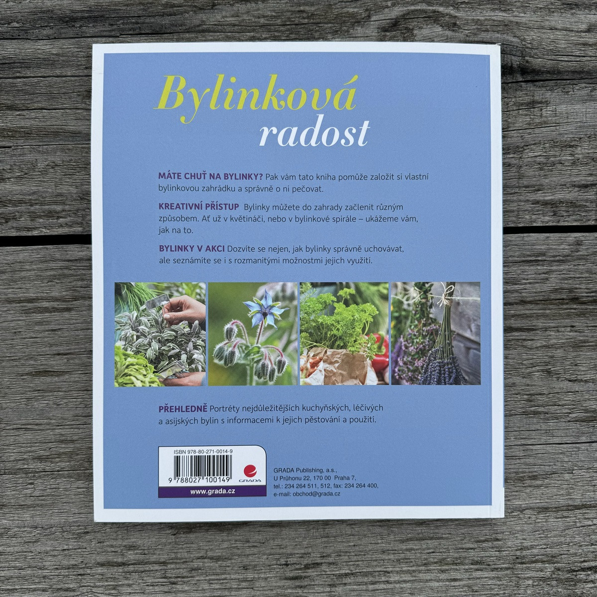 Bylinková radost - kniha - 1 ks