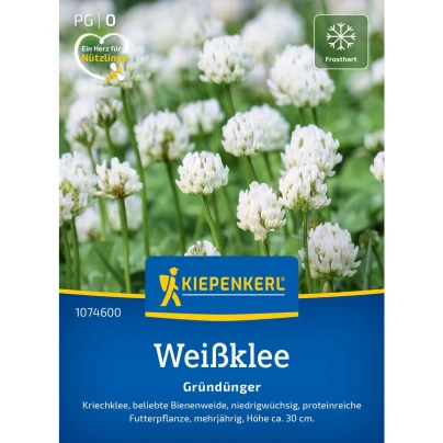 Zelené hnojení - Bílý jetel - semena - 60 g