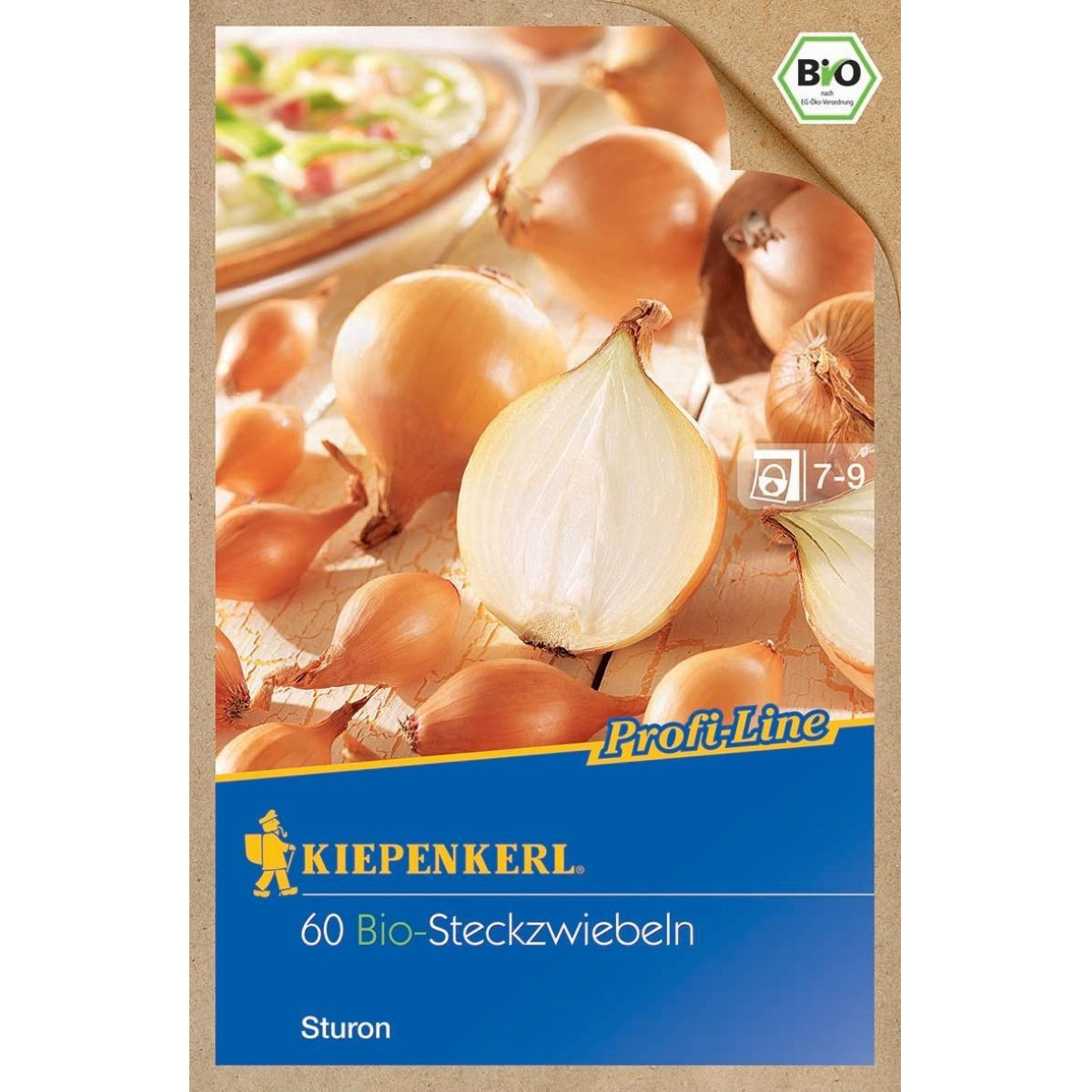 BIO Cibule sazečka Sturon - Allium cepa - bio cibulky - 60 ks