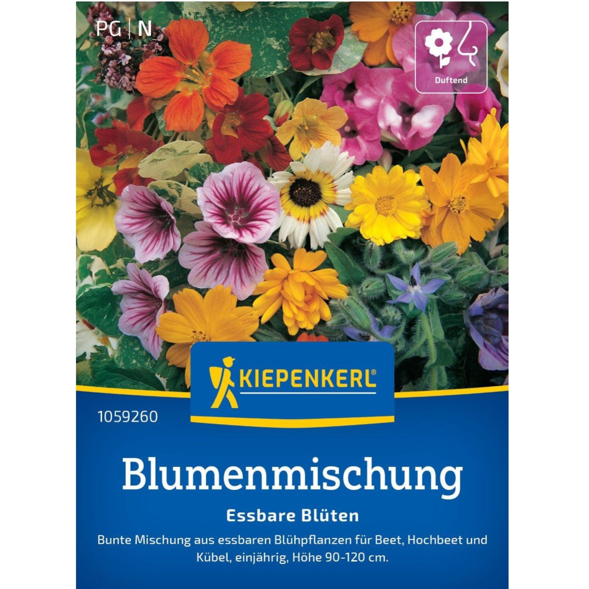 Směs květin - jedlé květy - Kiepenkerl - luční směs - 1 ks