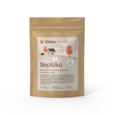 Septiko - bakterie do septiků a jímek - Zeleko - 300 g