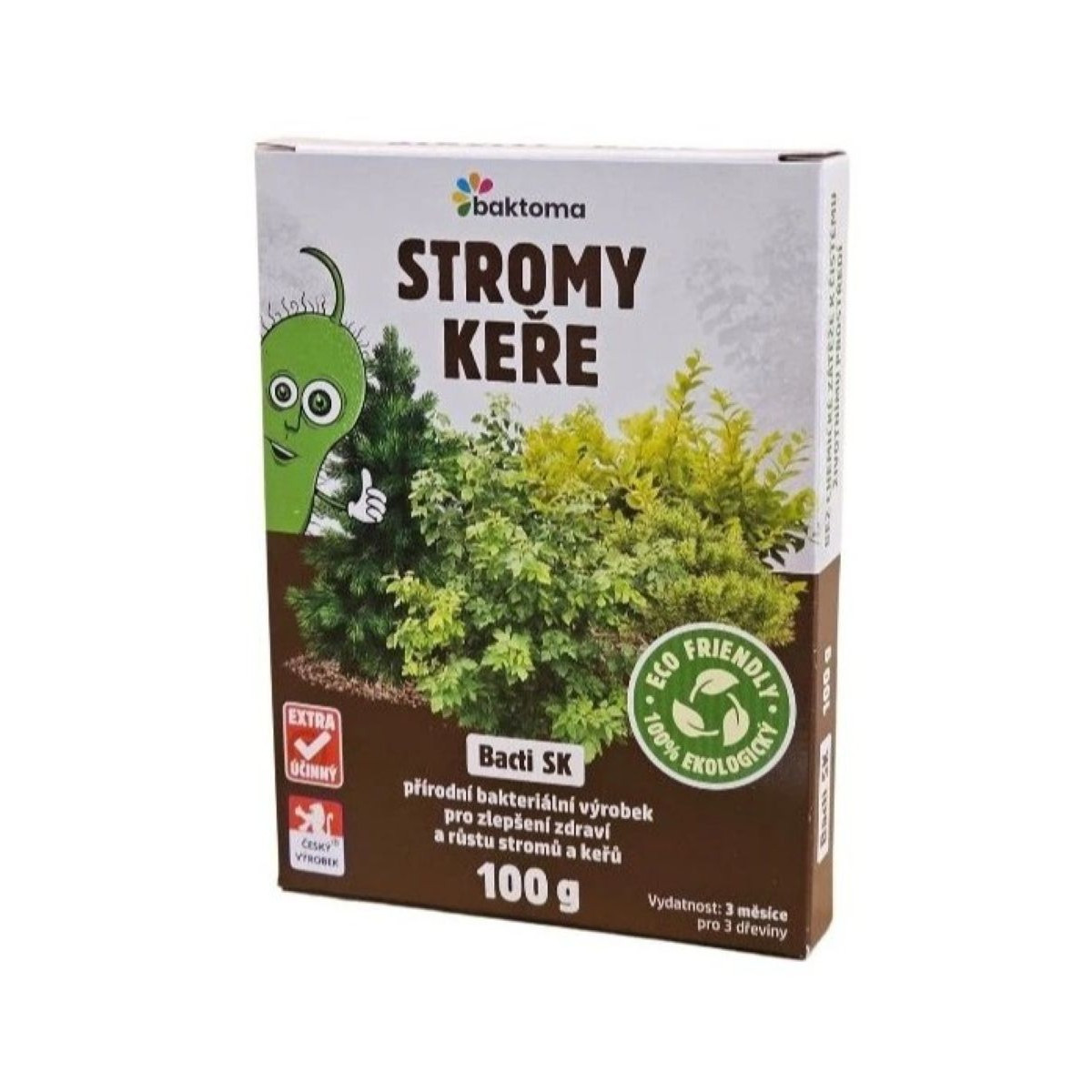 Stimulátor zdraví rostlin pro stromy a keře - Bacti SK - 100 g