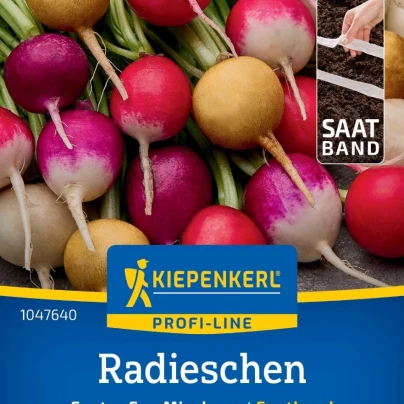 Směs ředkviček Velikonoční vejce - výsevný pásek - 1 ks