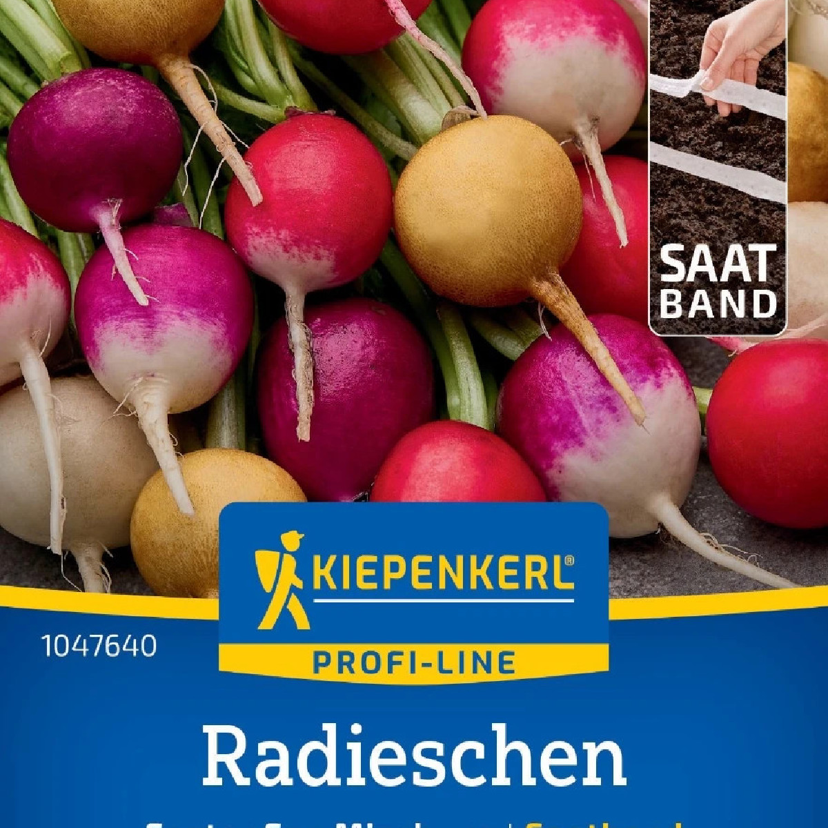 Směs ředkviček Velikonoční vejce - výsevný pásek - 1 ks