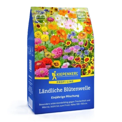 Květinová směs vlna venkovských květů - Kiepenkerl - luční směs - 40 g