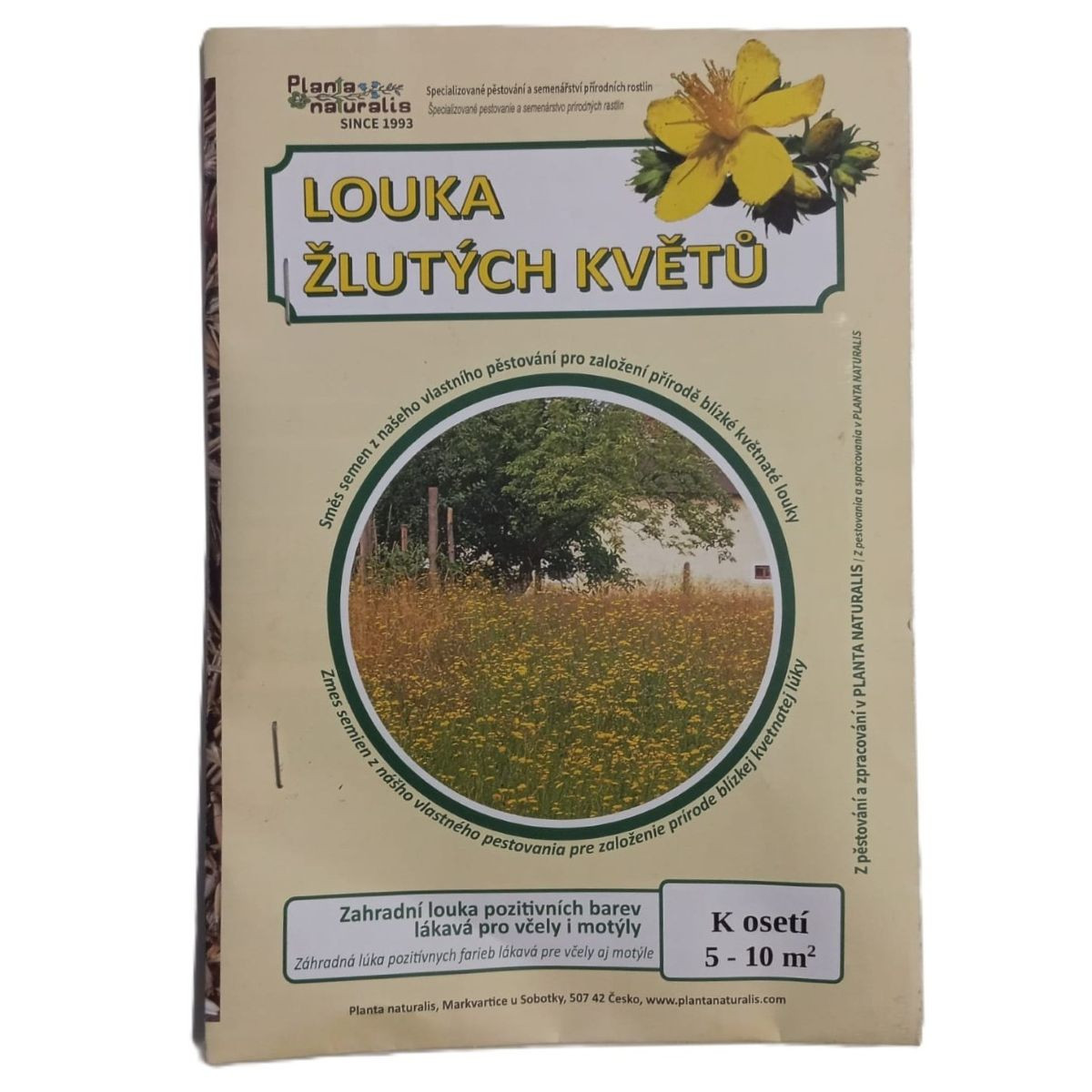 Žlutá louka Dukátková - Planta Naturalis - luční směs - 10 g