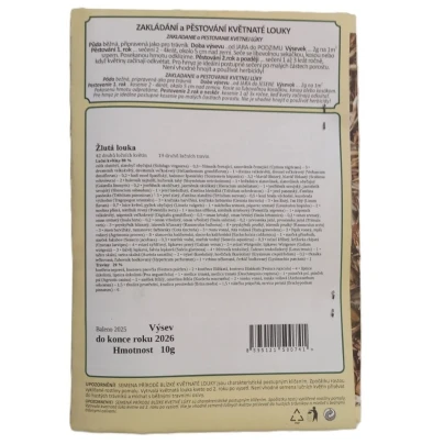 Žlutá louka Dukátková – luční směs – Planta Naturalis