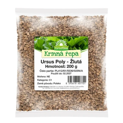 Krmná řepa Ursus Poly žlutá - Beta vulgaris - semena - 200 g