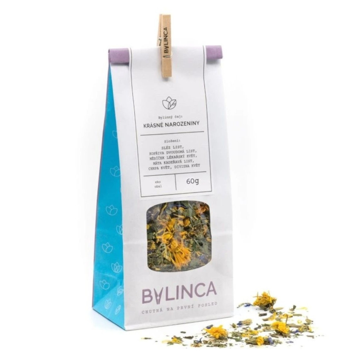 Krásné narozeniny - směs bylinek - bylinkové čaje - 60 g