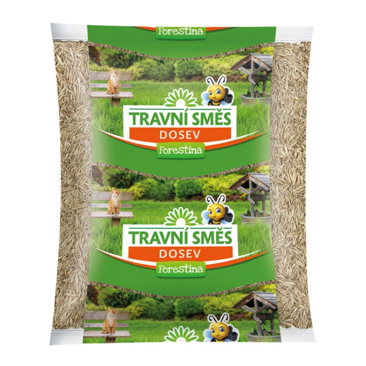Trávník na dosev - Forestina Grass - travní směs - 500 g