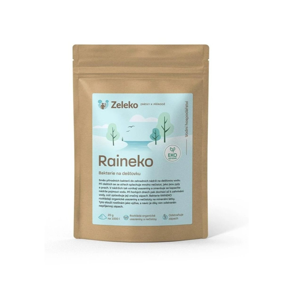 Raineko - bakterie pro čistou dešťovou vodu - Zeleko - 300 g