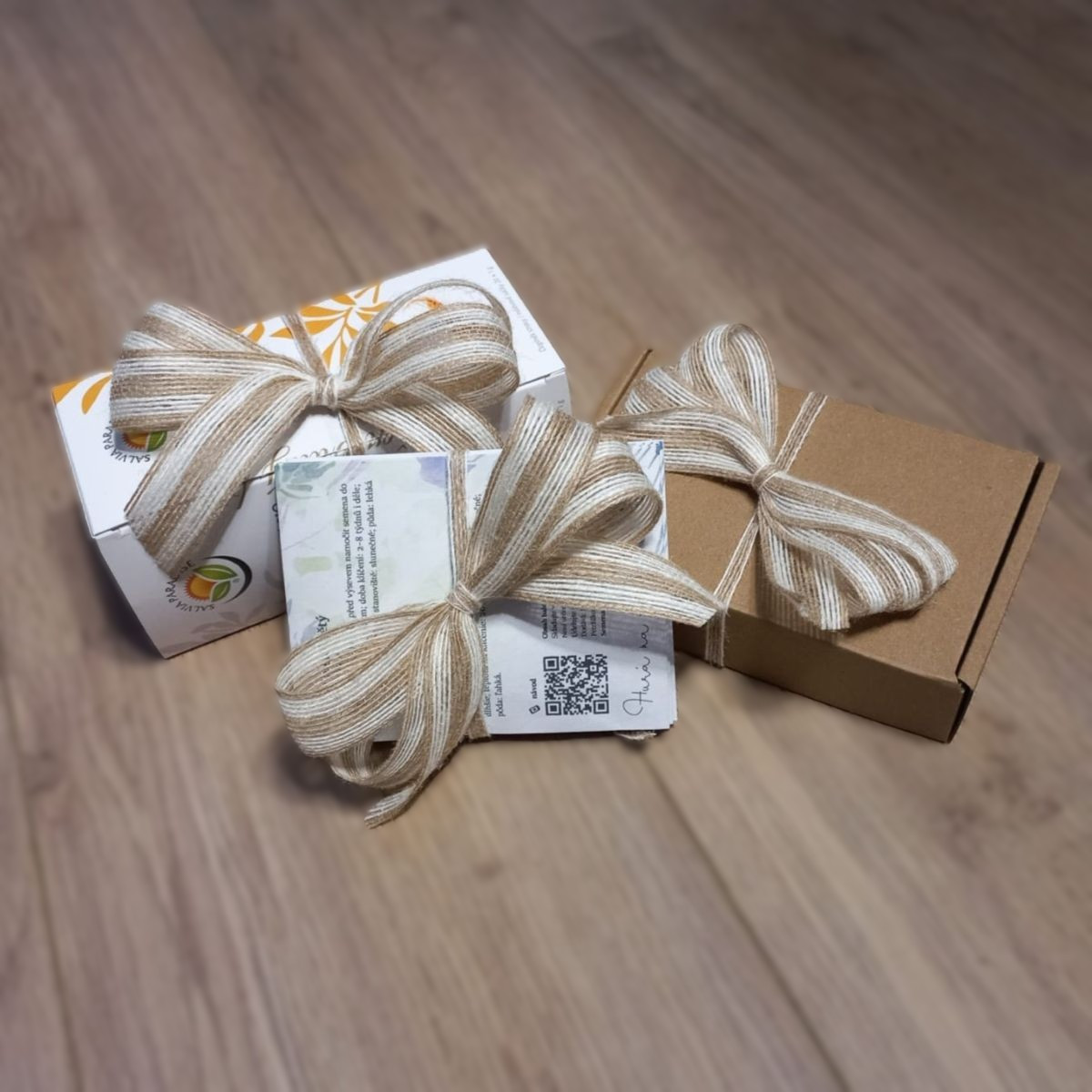 Dárková mašle – doplňky k dárkům – 1 ks