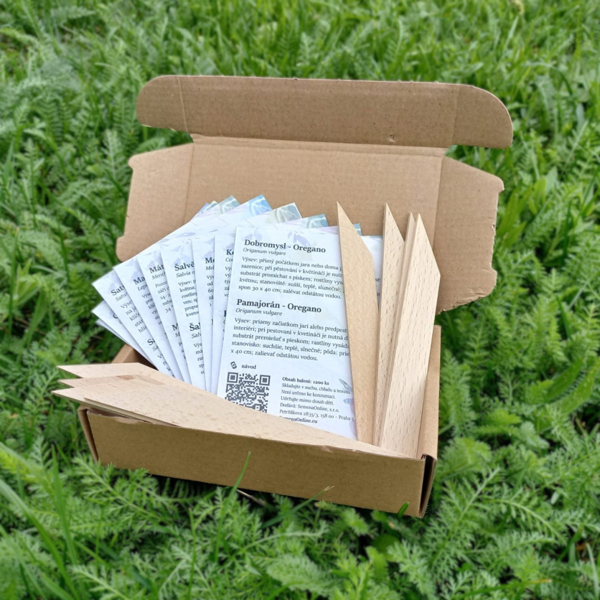 Balíček pro ženy do zahrádky - dárkový set semen