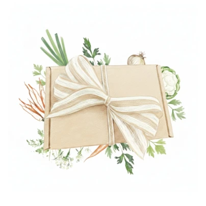 Balíček zeleniny do polévky - dárkový set semen