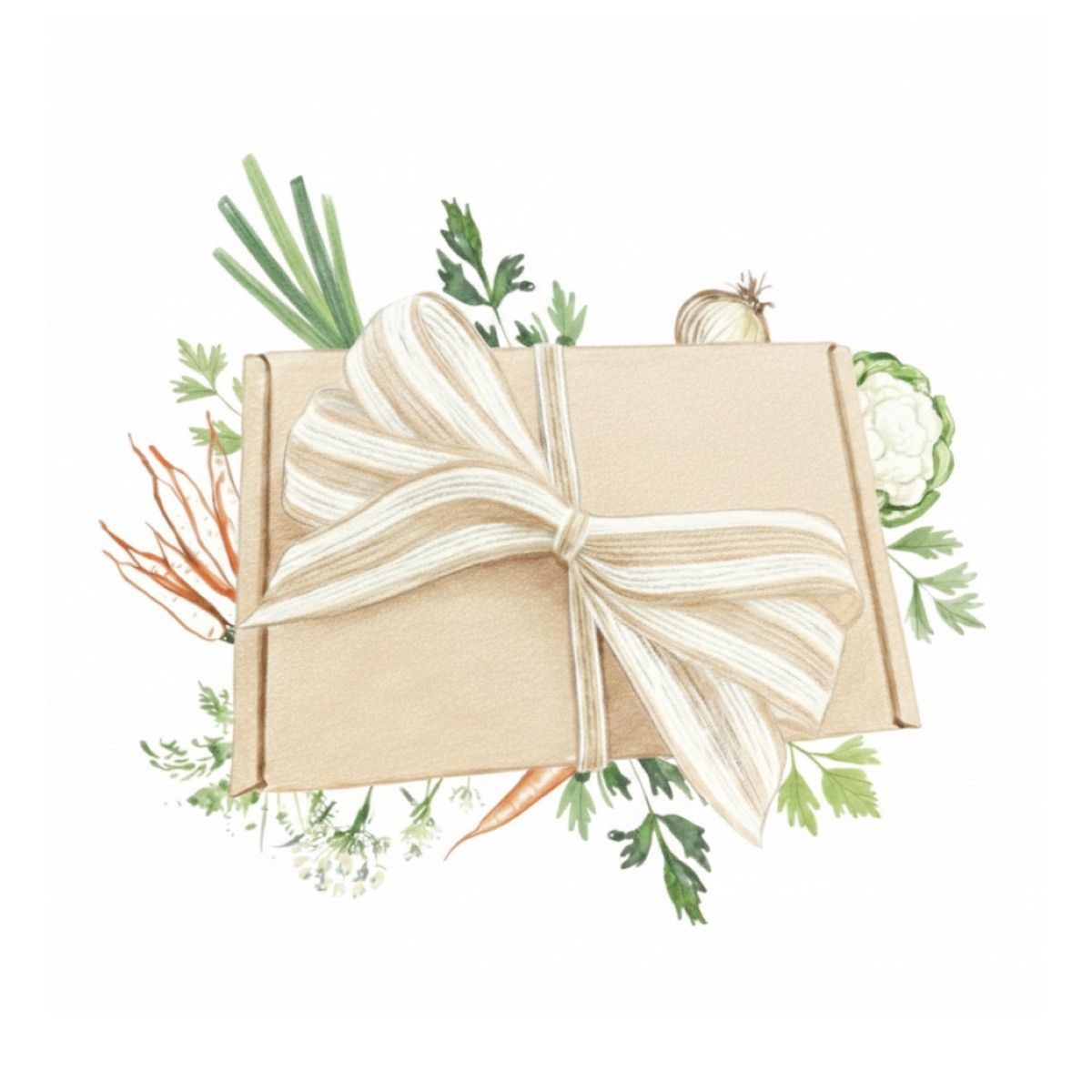 Balíček zeleniny do polévky - dárkový set semen