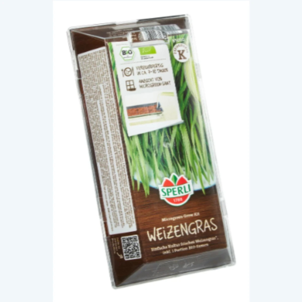 BIO microgreens sada - mladá pšenice, pšeniční tráva - Sperli - 1 ks