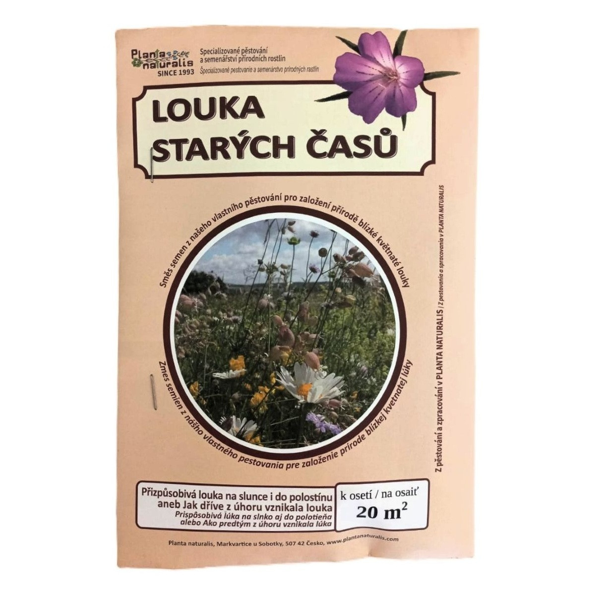 Louka starých časů - Planta Naturalis - luční směs -  40 g