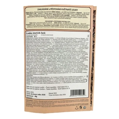 Louka starých časů - Planta Naturalis - luční směs -  40 g