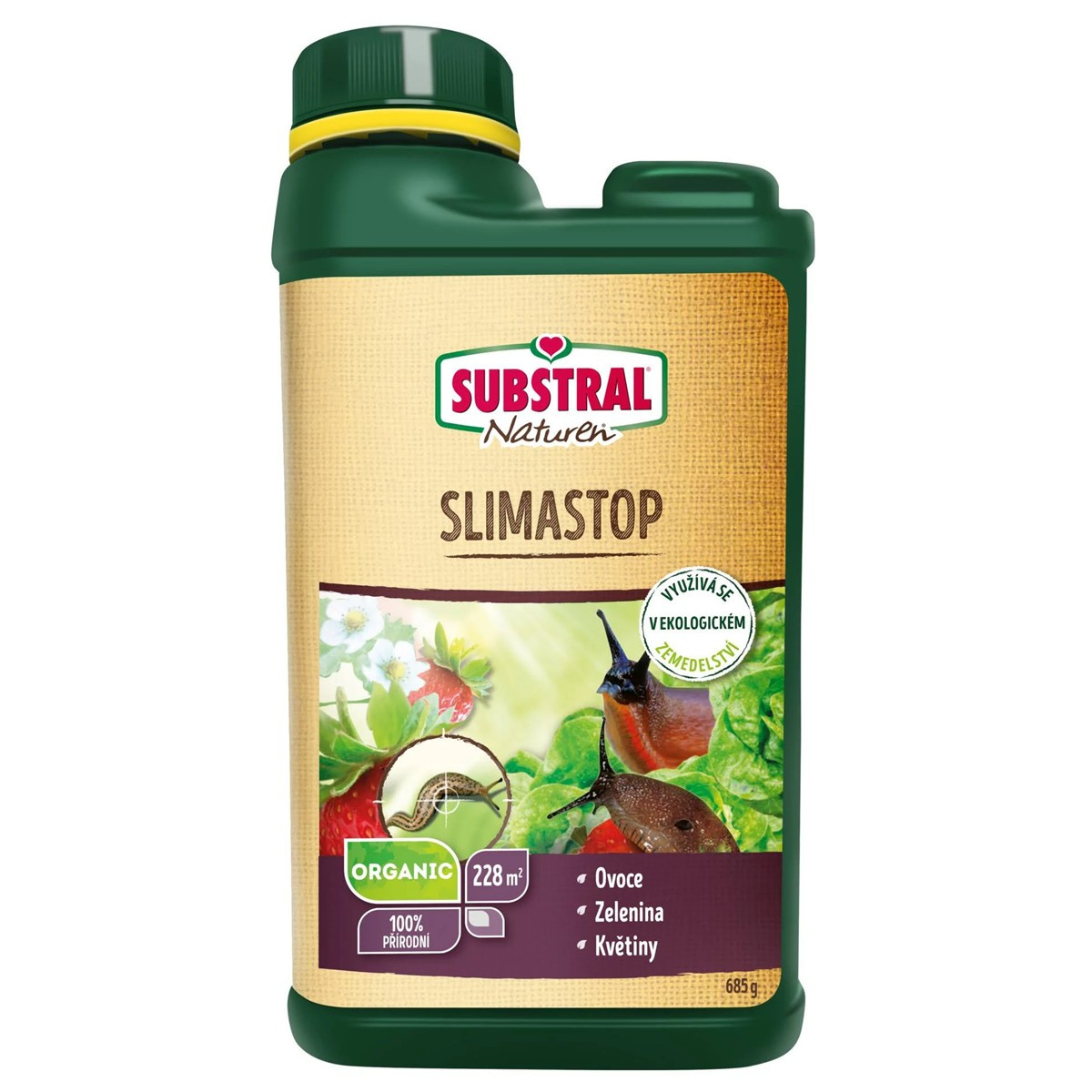 Slimastop - proti slimákům - ochrana rostlin - Substral - 685 g