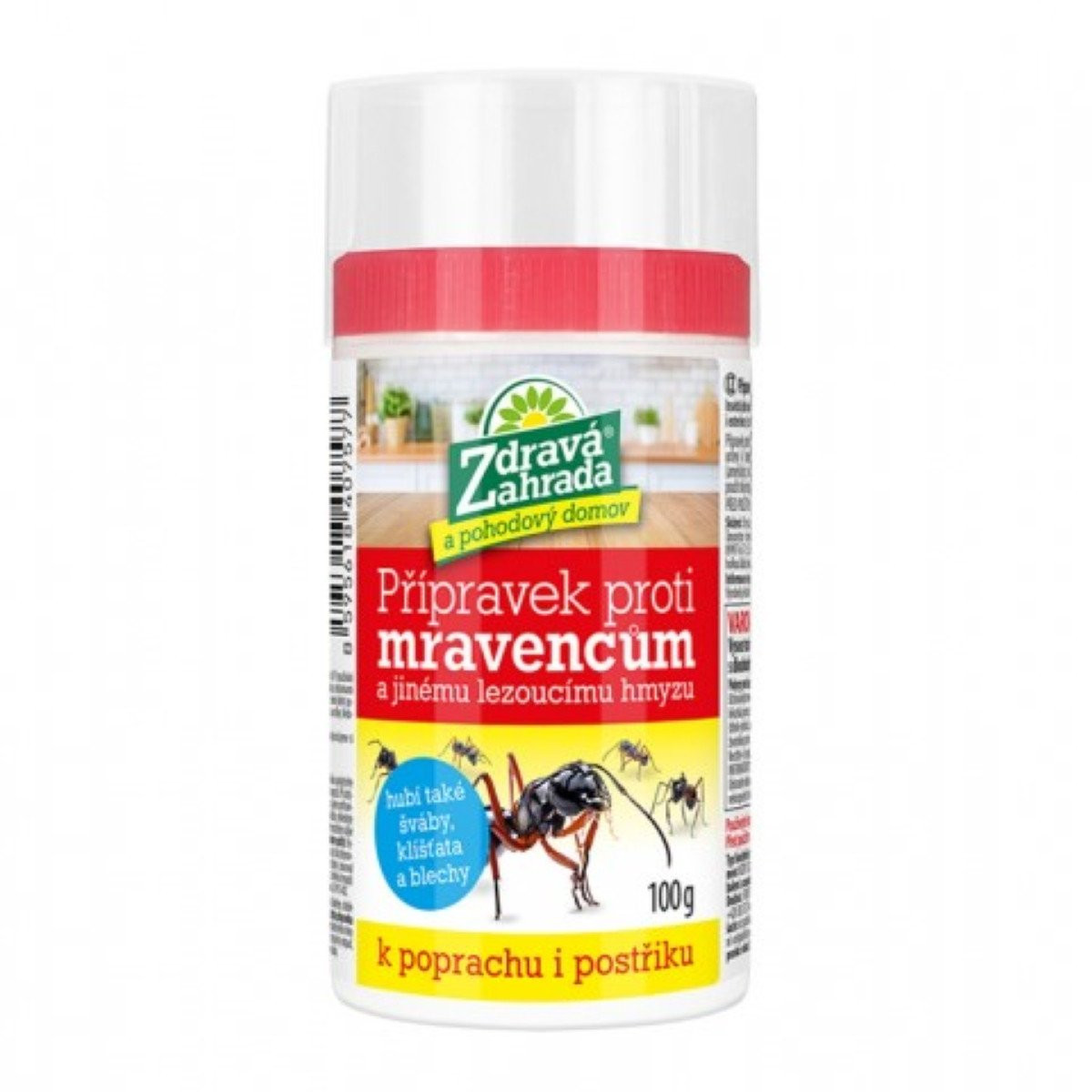 Přípravek proti mravencům, švábům a klíšťatům - ochrana proti hmyzu - 100 g
Novinka
