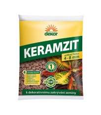 Keramzit dekor 4–8 mm - umělé kamenivo - 1 l