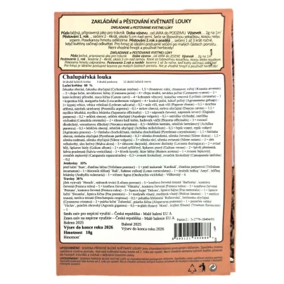 Chalupářská louka - Planta Naturalis - luční směs - 10 g