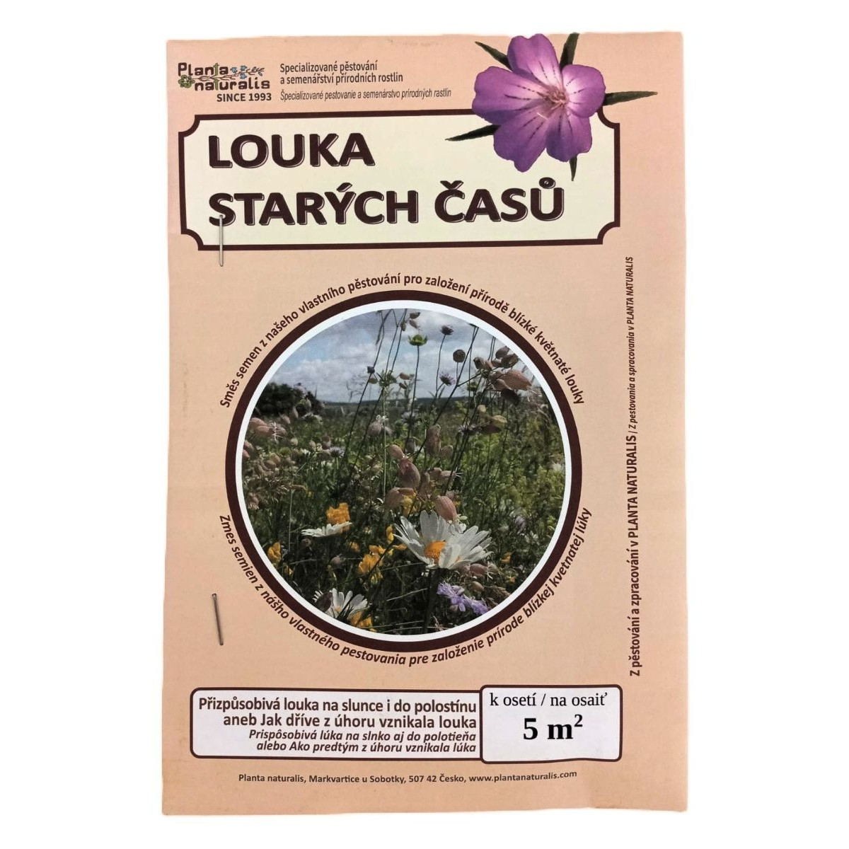 Louka starých časů - Planta Naturalis - luční směs - 10 g