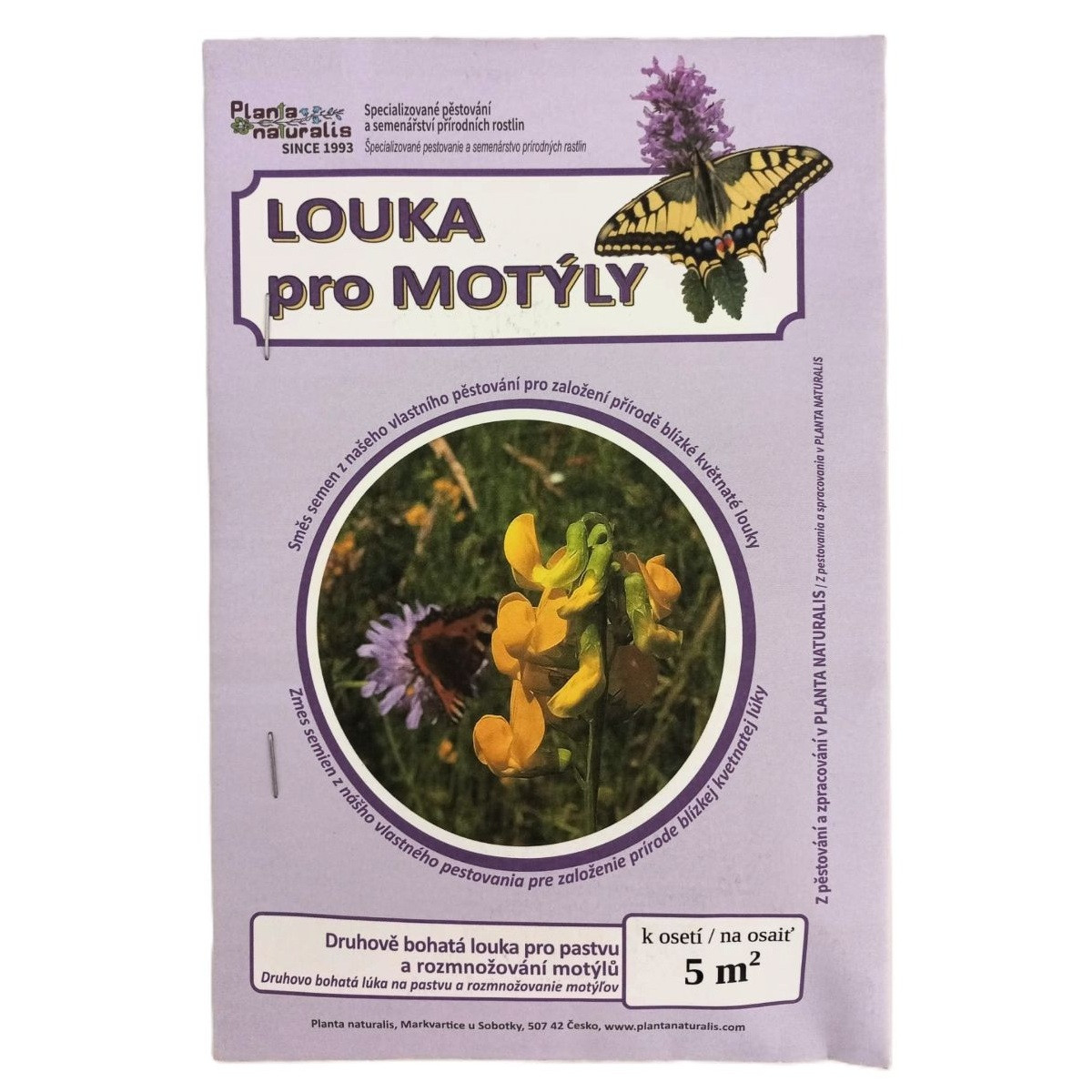 Louka pro motýly - Planta Naturalis - luční směs - 10 g