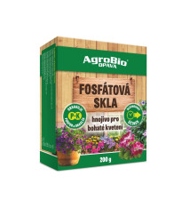 Fosfátová skla - hnojivo v prášku - AgroBio - hnojivo - 200 g