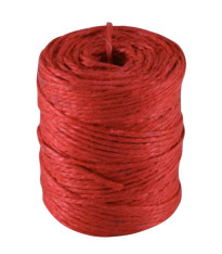 Juta - jutový provázek na cívce - červený - Strömshaga AB - 70 m - 1 ks